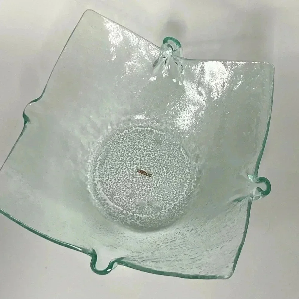 Vintage Art Glass Design Inc. EJ Mackay Display Fruit Bowl